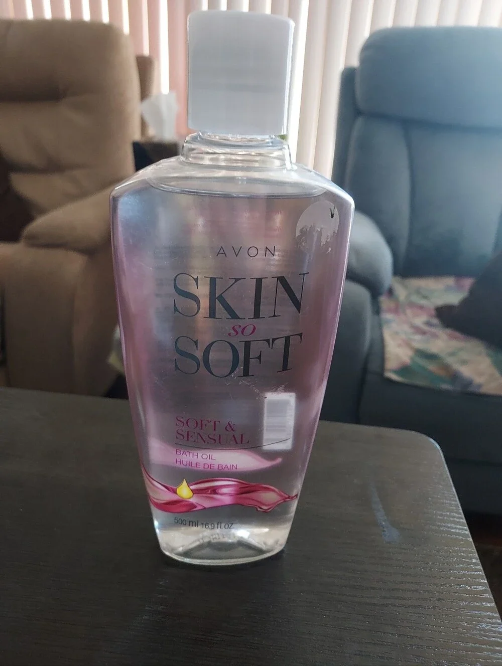 Avon Skin So Soft Soft & Sensual Bath Oil - Pink
